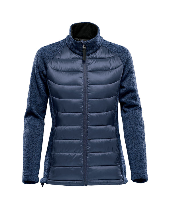 Stormtech Women’s Narvik Hybrid Jacket - Indigo/Indigo Heather