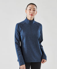 Stormtech Women’s Treeline ¼-zip Fleece - Black Heather