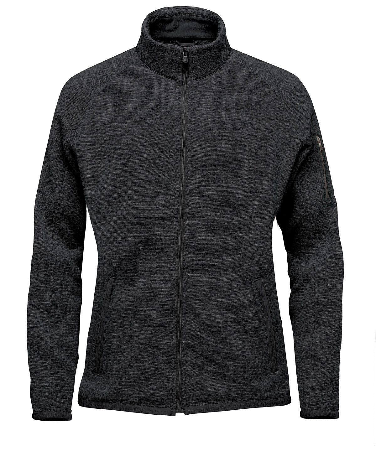 Stormtech Women’s Avalante Full-zip Fleece Jacket - Black Heather