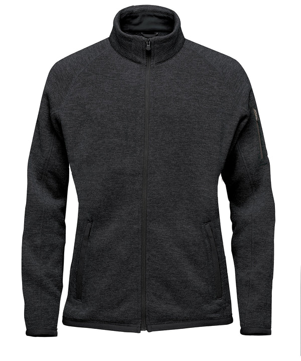 Stormtech Women’s Avalante Full-zip Fleece Jacket - Black Heather