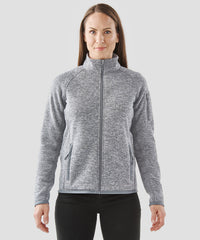 Stormtech Women’s Avalante Full-zip Fleece Jacket - Black Heather