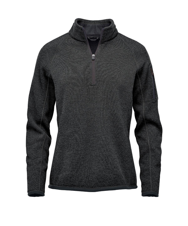 Stormtech Women’s Avalante ¼-zip Fleece - Black Heather