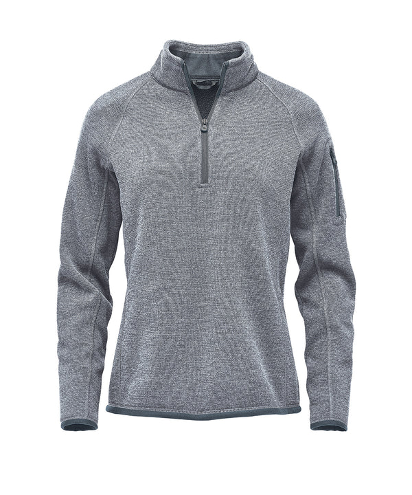 Stormtech Women’s Avalante ¼-zip Fleece - Granite Heather