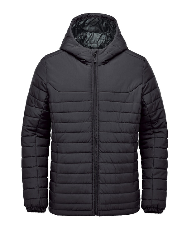 Stormtech Nautilus Quilted Hooded Jacket - Black