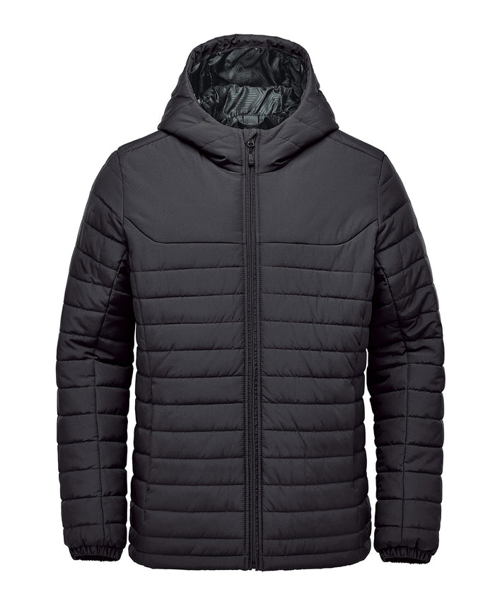 Stormtech Nautilus Quilted Hooded Jacket - Black