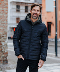 Stormtech Nautilus Quilted Hooded Jacket - Black