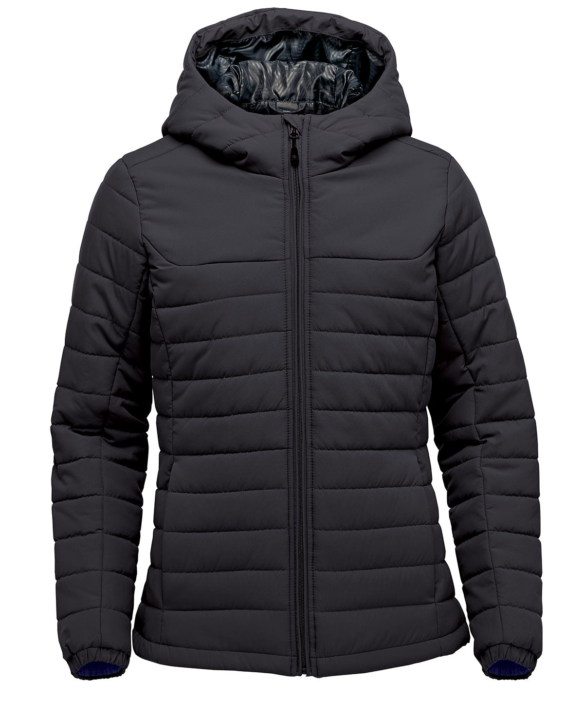 Stormtech Women’s Nautilus Quilted Hooded Jacket - Black