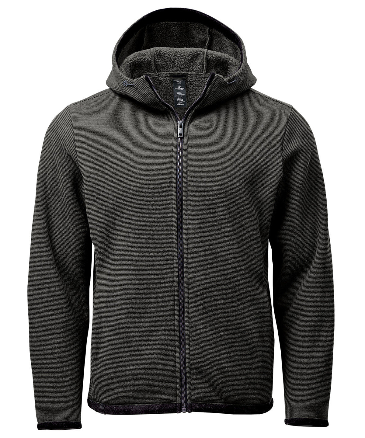 Stormtech Medusa Fleece Hoodie - Charcoal Stripe