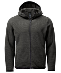 Stormtech Medusa Fleece Hoodie - Charcoal Stripe
