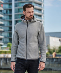 Stormtech Medusa Fleece Hoodie - Charcoal Stripe