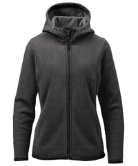 Stormtech Women’s Medusa Fleece Hoodie - Charcoal Stripe