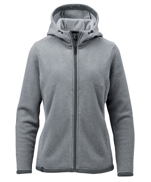 Stormtech Women’s Medusa Fleece Hoodie - Zinc Stripe