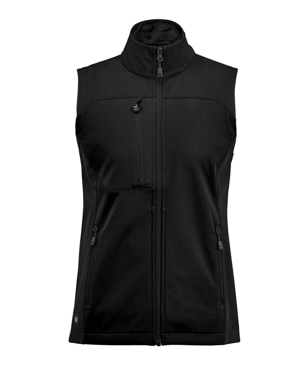 Stormtech Women’s Cascades Softshell Vest - Black/Black*