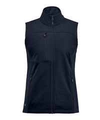 Stormtech Women’s Cascades Softshell Vest - Navy/Navy*