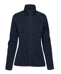 Stormtech Women’s Yosemite Full-zip Fleece Jacket - Navy Heather