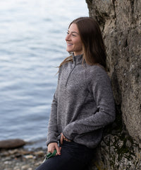 Stormtech Women’s Yosemite ½-zip Pullover - Black Heather