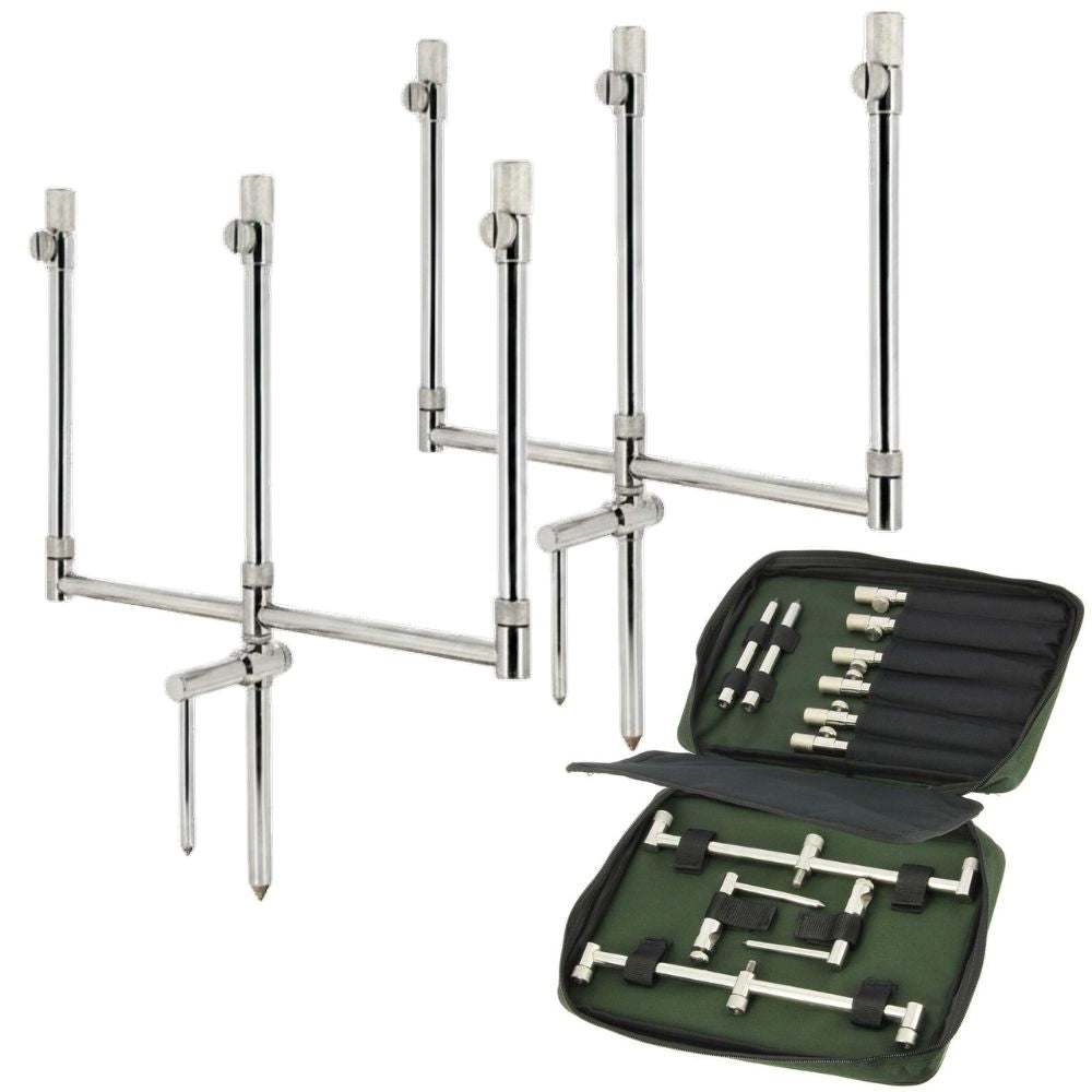 NGT Stainless Stork 3 Rod Set Up