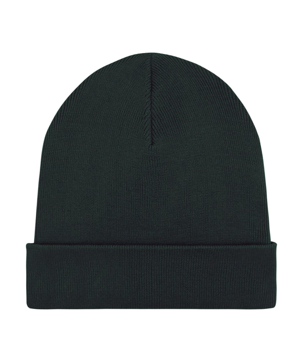 Stanley/Stella Rib Beanie in Unisex Fit - Black
