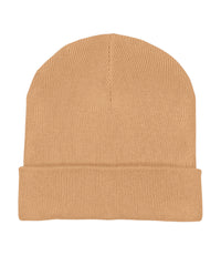 Stanley/Stella Rib Beanie in Unisex Fit - Latte