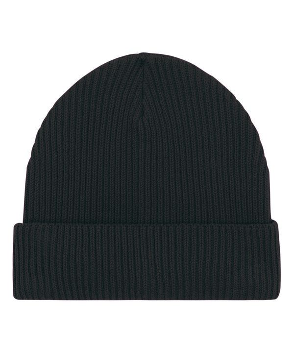 Stanley/Stella Fisherman Beanie in Unisex Fit - Black