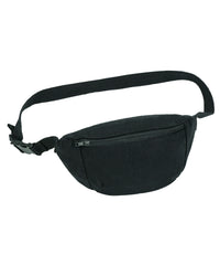 Stanley/Stella Hip Bag with Canvas Fabric - Black