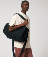 Stanley/Stella Duffle Bag with Canvas Fabric - Black