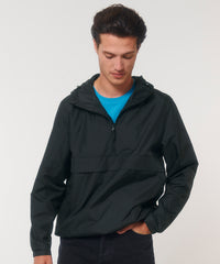 Stanley/Stella Speeder Sporty, Street-style Hoodie - Black