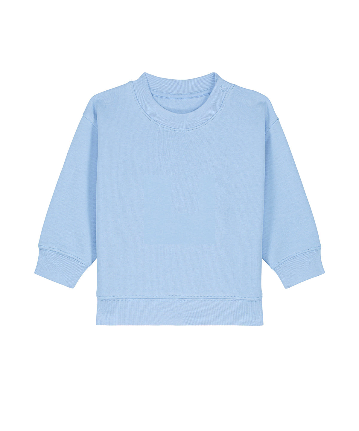 Stanley/Stella Baby Changer Terry Crew Neck Sweatshirt - Blue Soul