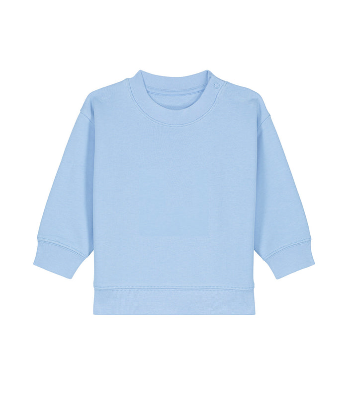 Stanley/Stella Baby Changer Terry Crew Neck Sweatshirt - Blue Soul