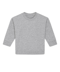 Stanley/Stella Baby Changer Terry Crew Neck Sweatshirt - Heather Grey