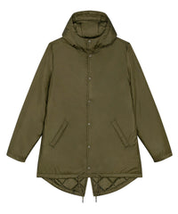 Stanley/Stella Unisex Padded Parka Jacket - British Khaki