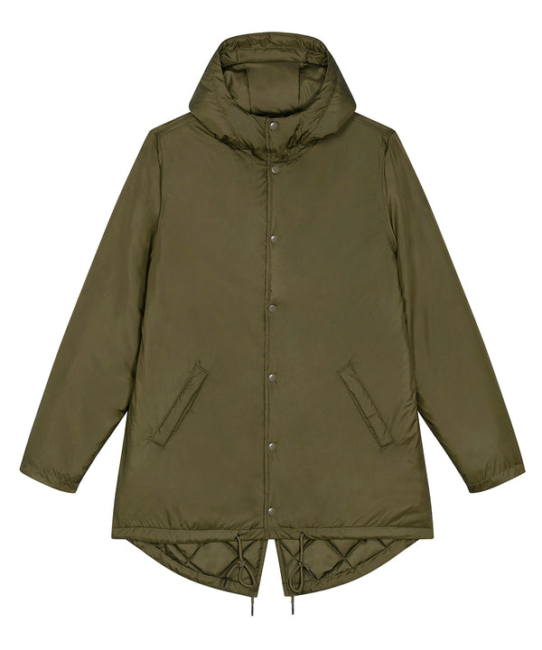 Stanley/Stella Unisex Padded Parka Jacket - British Khaki
