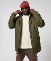 Stanley/Stella Unisex Padded Parka Jacket - Black