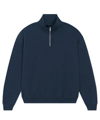 Stanley/Stella Unisex Miller Dry 1/4 Zip Sweatshirt - French Navy