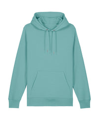 Stanley/Stella Unisex Archer Hoodie Sweatshirt - Teal Monstera