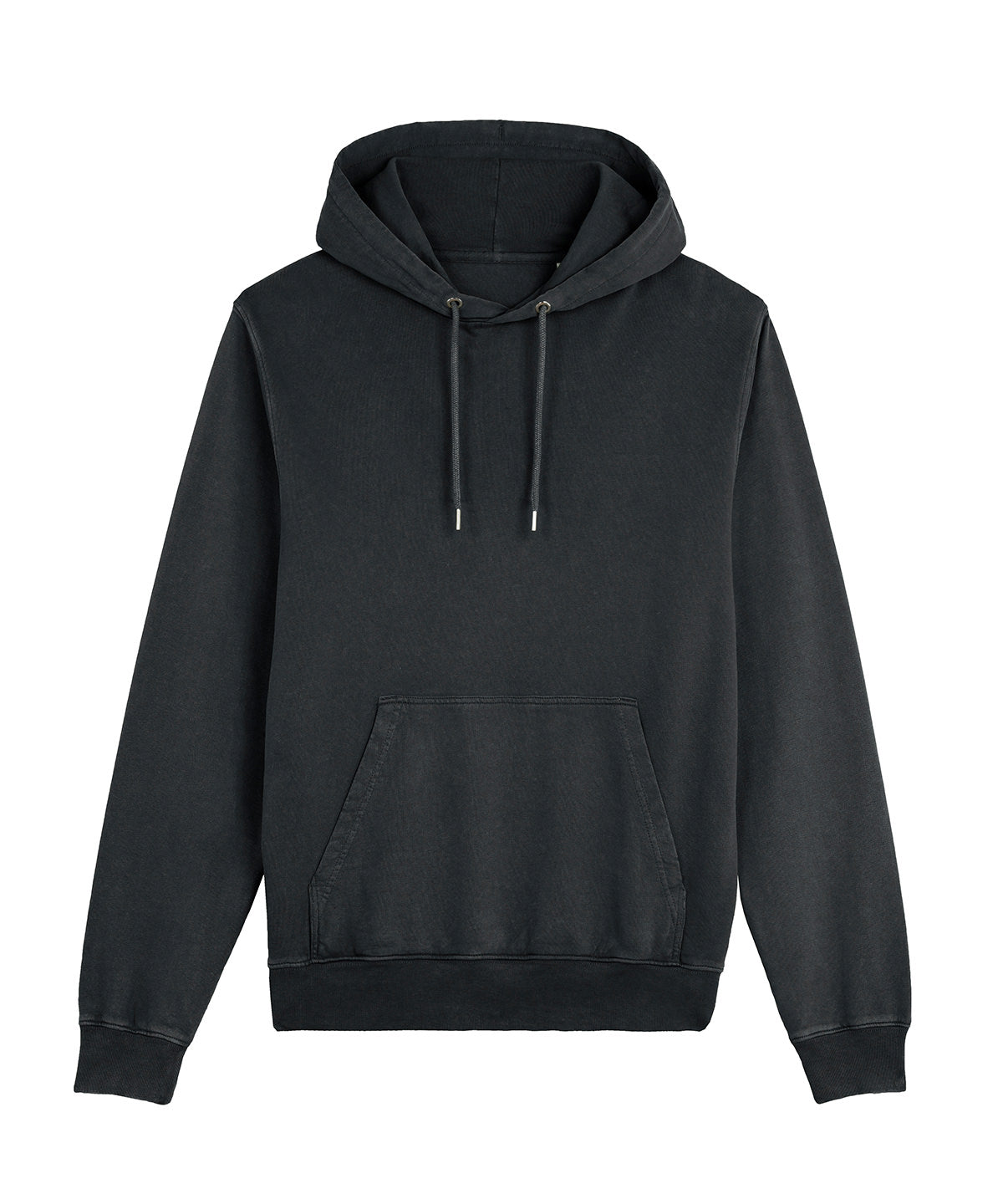 Stanley/Stella Unisex Archer Vintage Hoodie Sweatshirt - Garment Dyed Black Rock