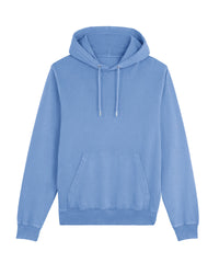 Stanley/Stella Unisex Archer Vintage Hoodie Sweatshirt - Garment Dyed Swimmer Blue