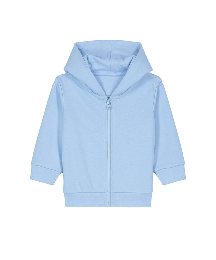 Stanley/Stella Baby Connector Hoodie Zip-through Sweatshirt - Blue Soul