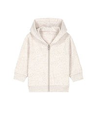 Stanley/Stella Baby Connector Hoodie Zip-through Sweatshirt - Eco Heather