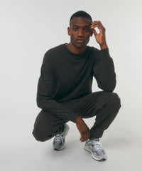 Stanley/Stella Unisex Matcher Vintage Sweatshirt - Garment Dyed Black Rock