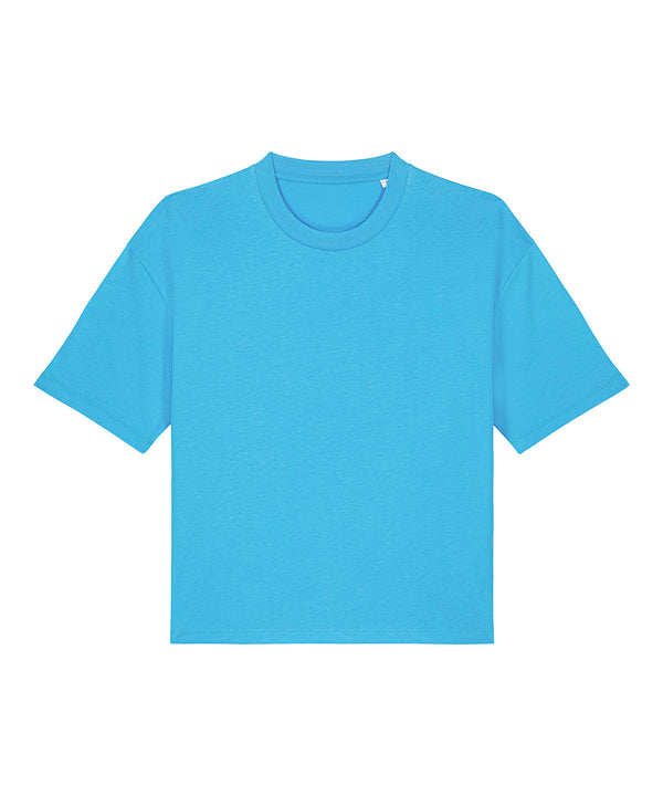 Stanley/Stella Women’s Stella Nova Boxy T-shirt - Aqua Blue