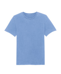Stanley/Stella Unisex Crafter Iconic Mid-light T-shirt - Garment Dyed Swimmer Blue