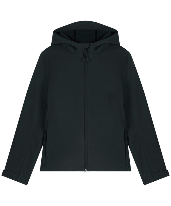 Stanley/Stella Women’s Stella Discoverer Hooded Softshell - Black