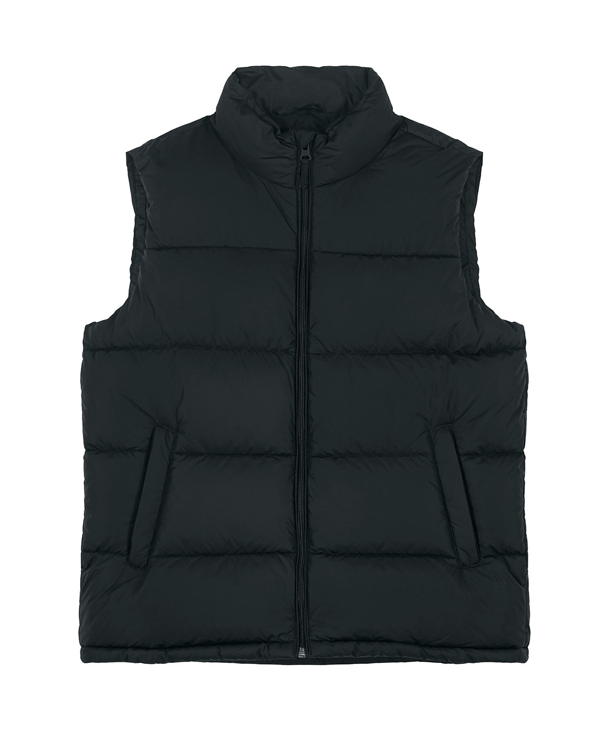 Stanley/Stella Padded Puffer Gilet - Black