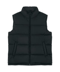 Stanley/Stella Padded Puffer Gilet - Black