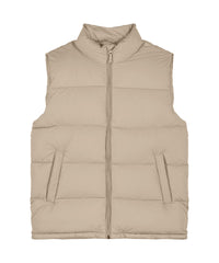 Stanley/Stella Padded Puffer Gilet - Desert Dust