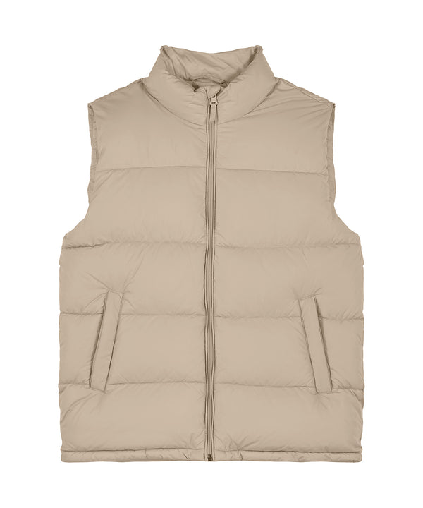 Stanley/Stella Padded Puffer Gilet - Desert Dust