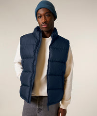 Stanley/Stella Padded Puffer Gilet - Black