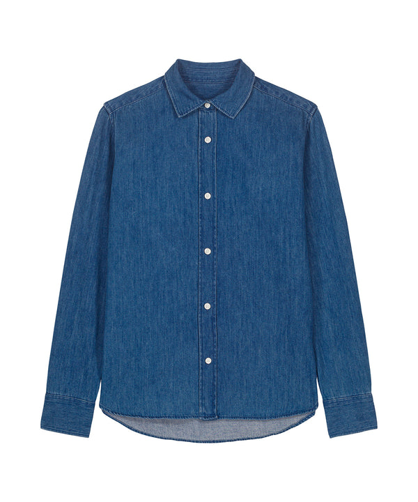 Stanley/Stella Stella Denim Shirt - Mid Wash