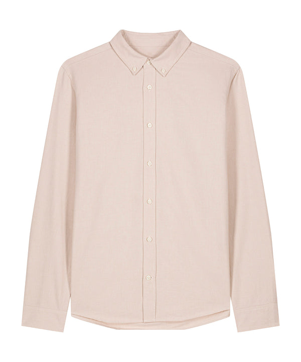 Stanley/Stella Stanley Oxford Shirt - Beige Oxford